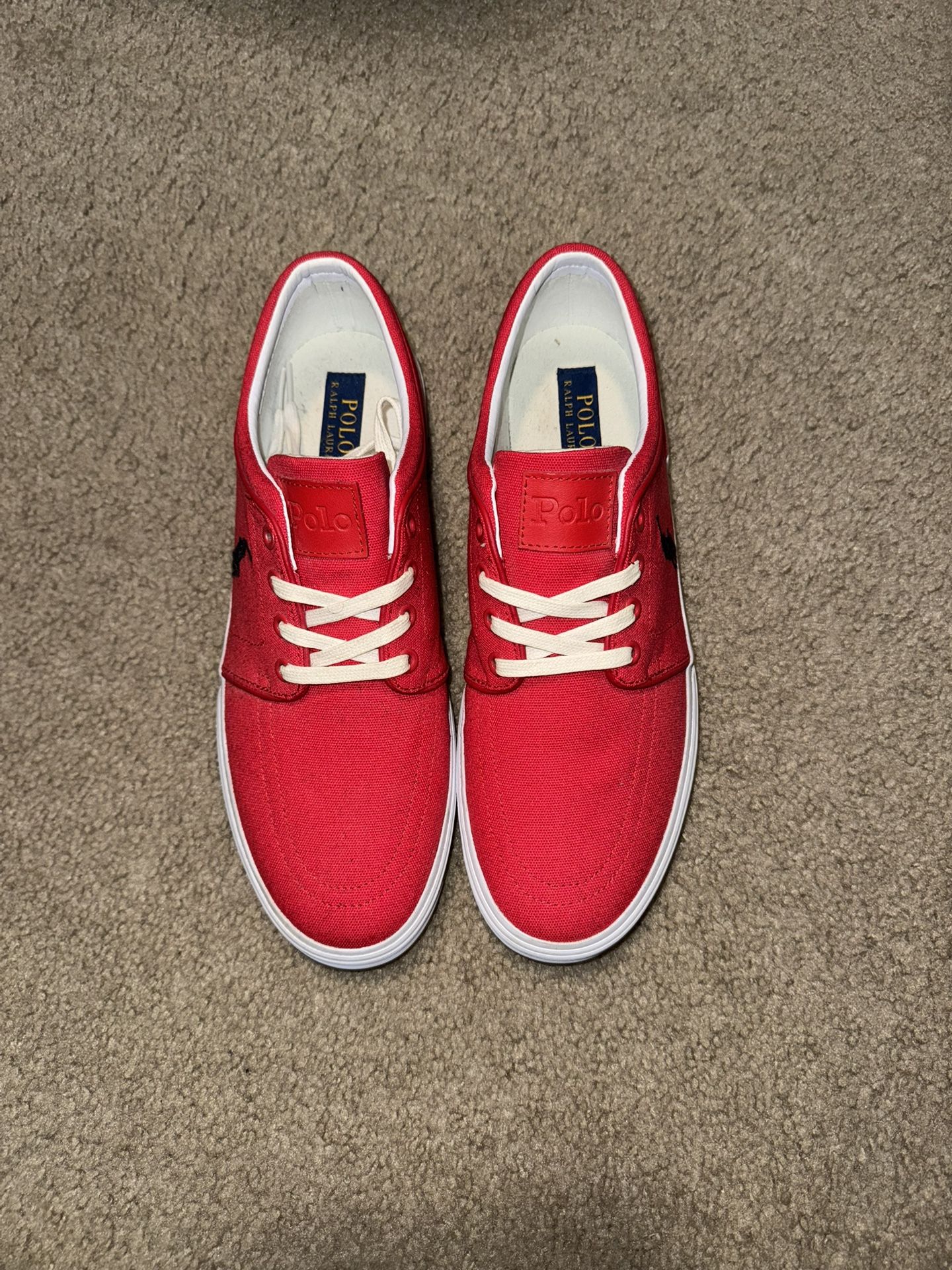 Red Polo Loafers