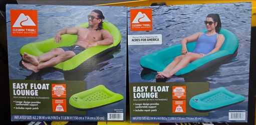 OZARK TRAIL FLOATEE EASY FLOAT LOUNGE $7 EACH
