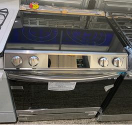 Samsung Electric Range Stainless Steel with Convention Oven & Air Fryer