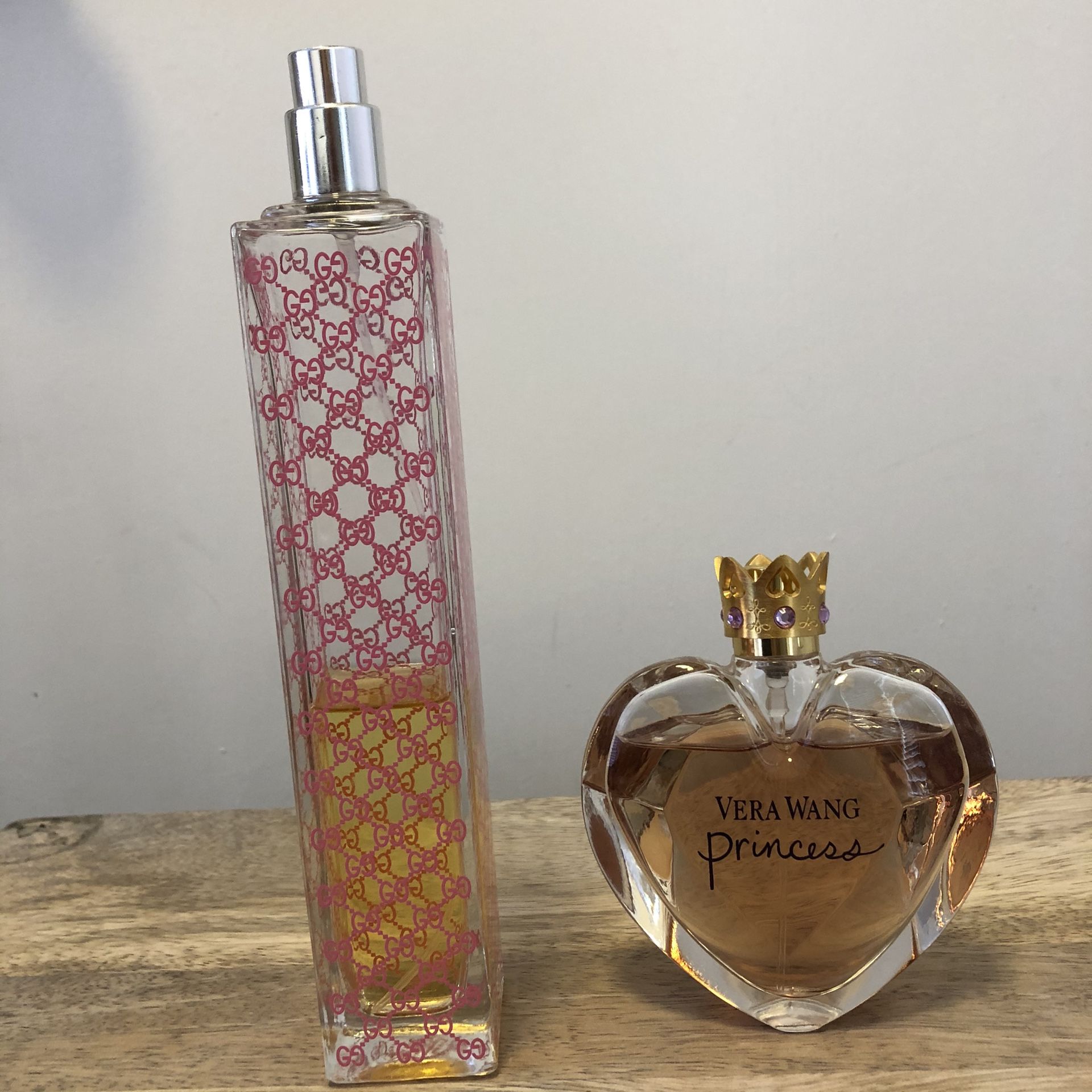 [FREE] Gucci and Vera Wang perfume