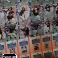 85' Chicago Bears Cards Sheets
