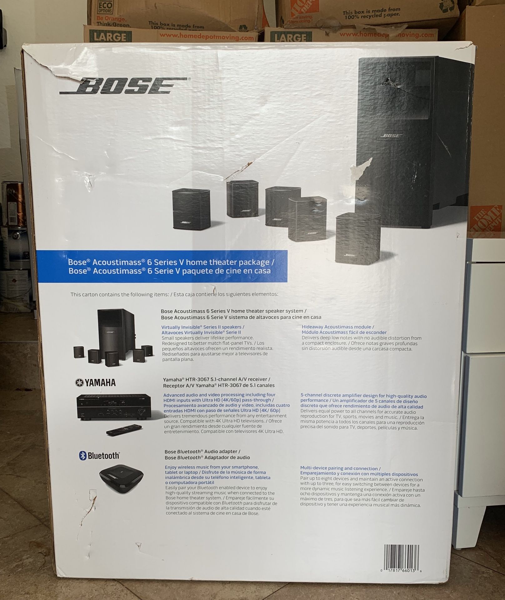 Bose Acoustimass 6 Series V Home Theater Package