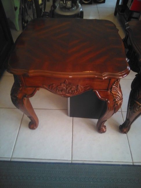 Beautiful Wood End Tables