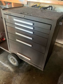 $215.00  Kennedy tool box with Versa Cart