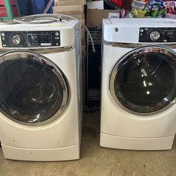 GE Heavy Duty Washer And Dryer