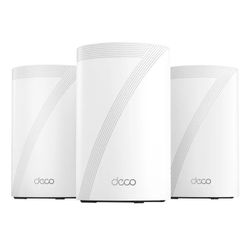 TP-Link – Deco 7 Pro BE11000 Tri-Band Wi-Fi 7 Whole Home Mesh System, 3-Pack