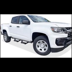 Chevy Colorado GMC Canyon 2015-2025 Crew Cab APS Drop Steps Running Boards Side Steps Nerf Bars