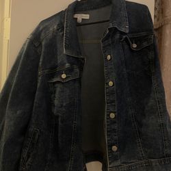 Vintage Est. 1946 Denim Jacket; Size 26/28W