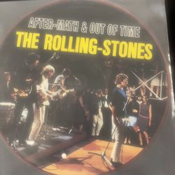 THE ROLLING STONES AFTER MATH & OUT OF TIME LP PICTURE DISC NEW!