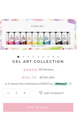 Kiara Sky Gel Art collection