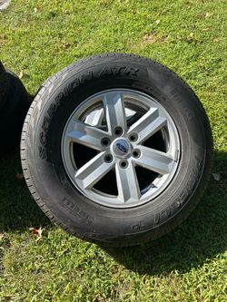 2021-2025 17x7.5 Ford F-150 Genuine OEM Alloy Rims and Tires