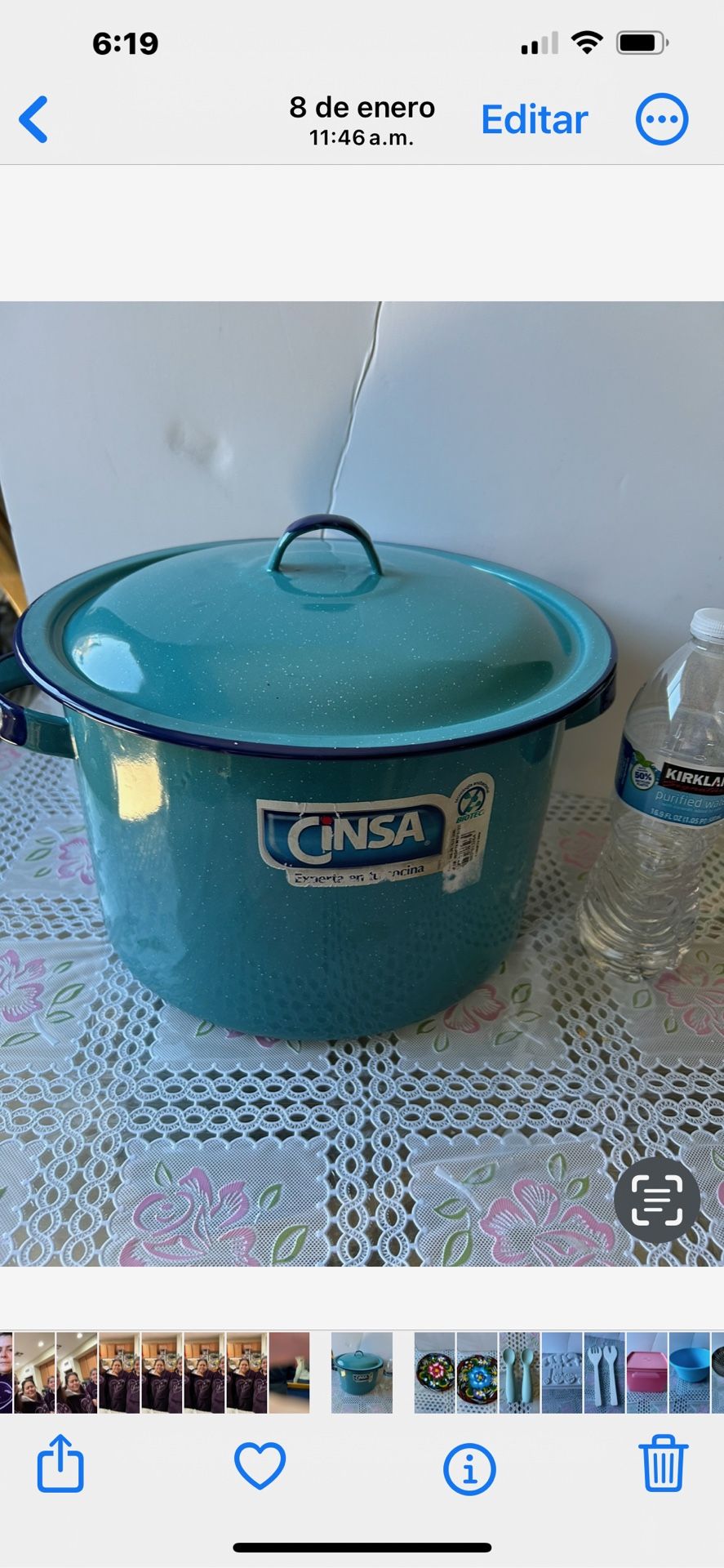 Olla De Peltre