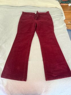 Red Corduroy Pants