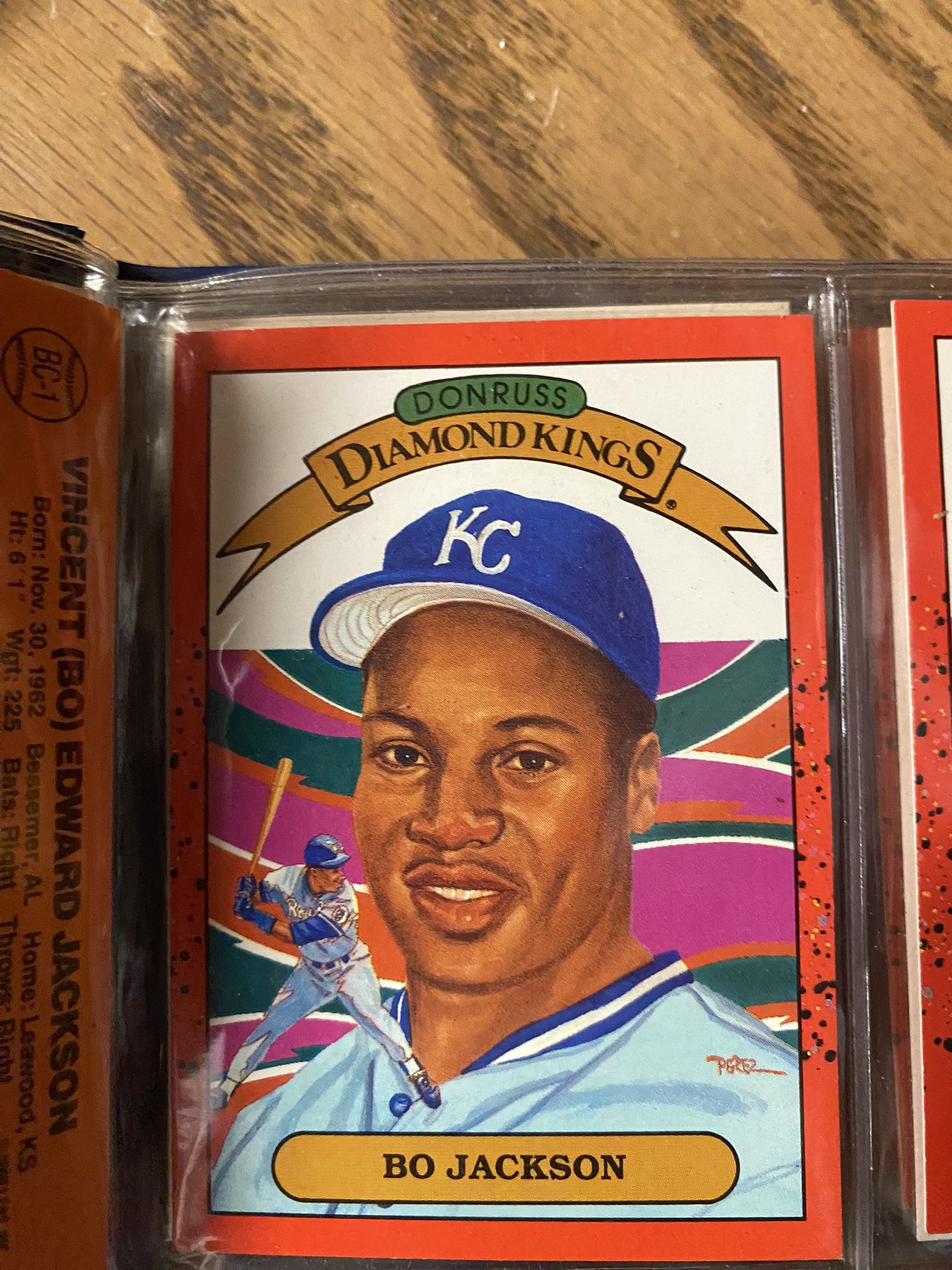 Bo Jackson Baseball ⚾️ and Football 🏈 Cards