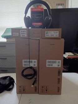 Dell Monitors and headsets