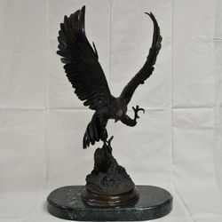 J. Moigniez Bronze Sculpture 