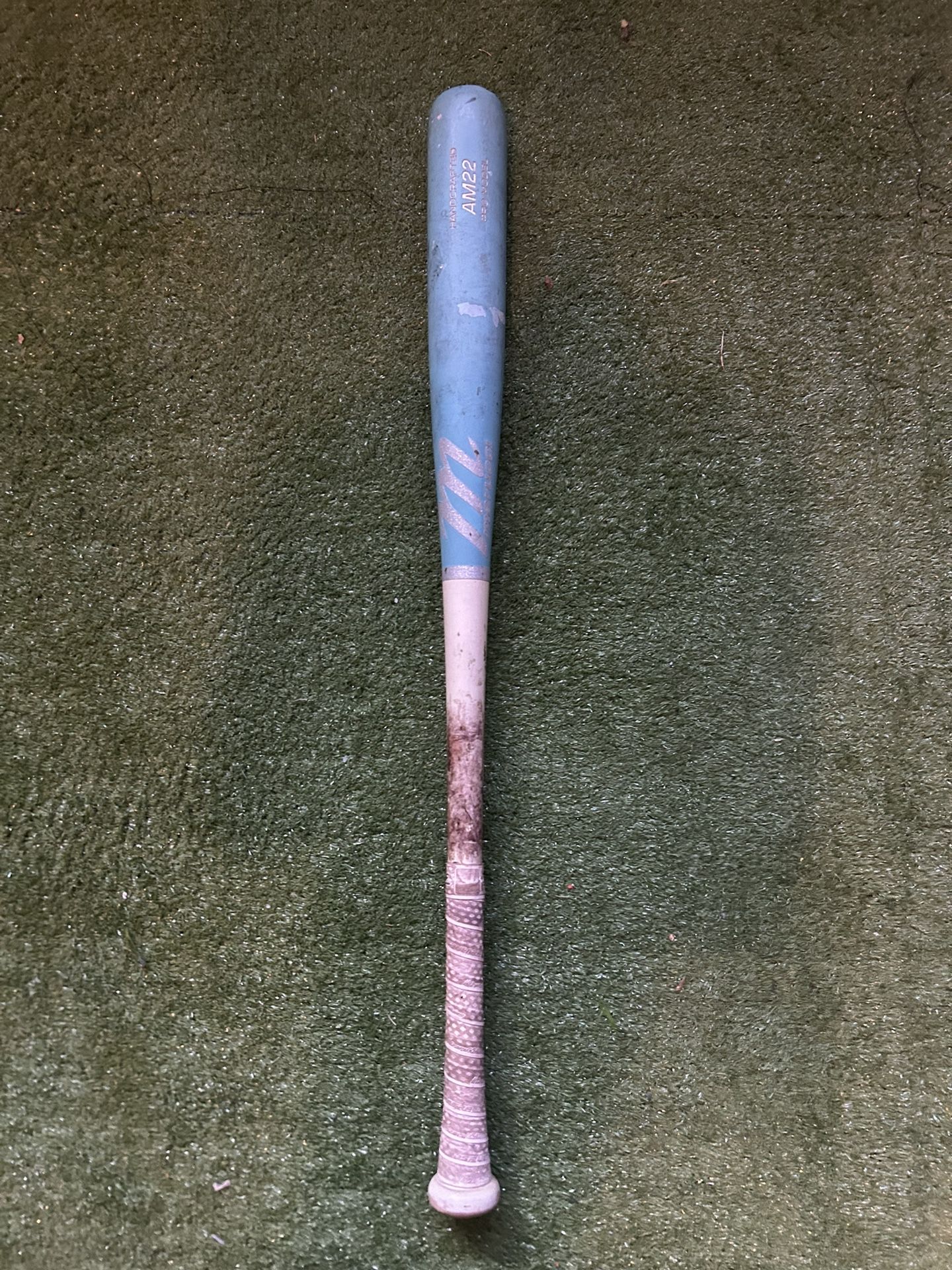 Marucci Custom Wood Bat Baby Blue
