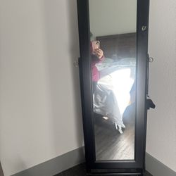 Antique mirror Jewelry Cabinet 