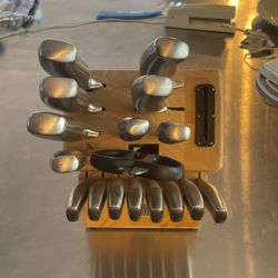 16pc Chicago Cutlery Knife Set