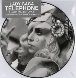 Lady Gaga feat Beyoncé limited edition Picture disc