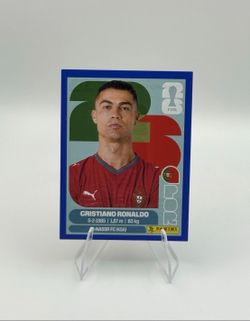 2026 Panini FIFA World Cup Sticker Cristiano Ronaldo Blue Border #POR 15 - Portugal