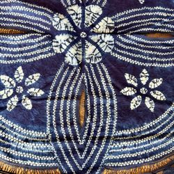 Shibori Indigo Tablecloth