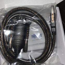 Tripp Lite FTDI USB to Serial RS-232 Adapter Cable w/ COM Retention M/M 5ft. Model: U209-005-COM $30/each - 5 available 