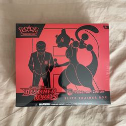 Pokemon destined Rivals PC ETB