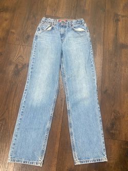 Boys blue jeans size 18 by Arizona regular #11