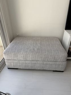 Grey Ottoman