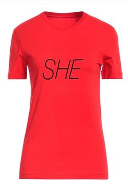Paco Rabanne x paco rabanne Red "SHE" t-shirt, Size XS