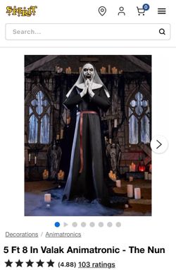 Spirit Halloween VALAK NEW IN BOX