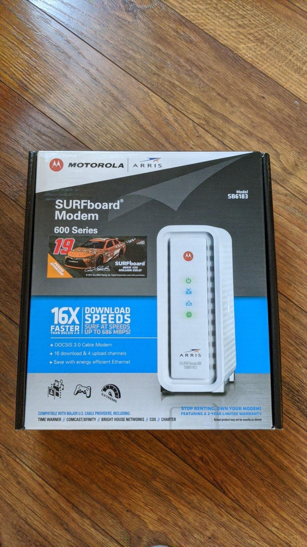 ARRIS Surfboard (16x4) DOCSIS 3.0 Cable Modem SB6183