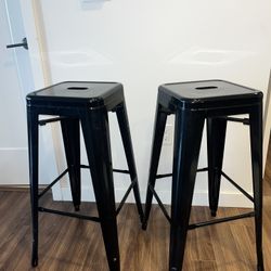 Black Stools (2)