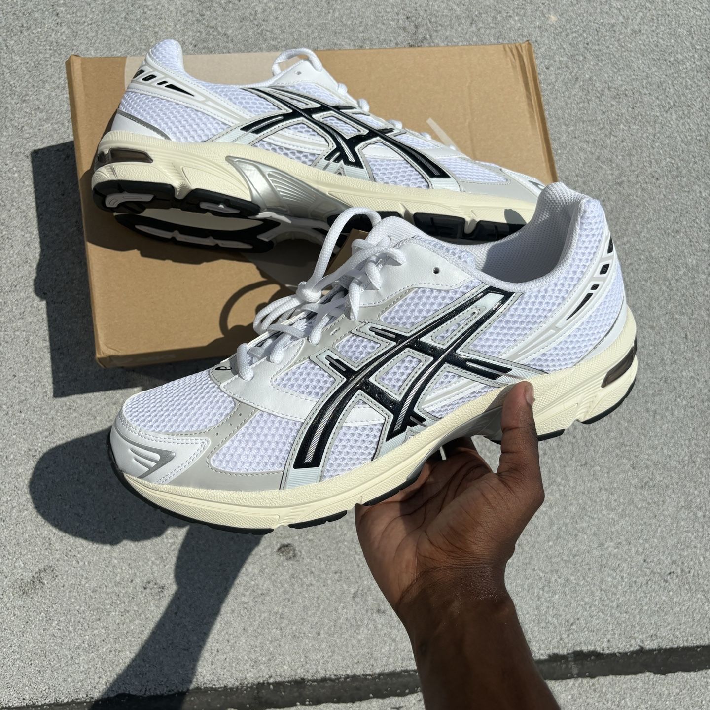 Asics Gel 1130 White Cloud Grey Size 14 for Sale in Brooklyn