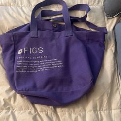 Figs Tote Bag Purple 