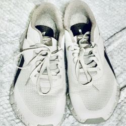 Gray Reebok Running Shoes