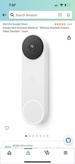 Nest Doorbell Battery - New In Box Thumbnail