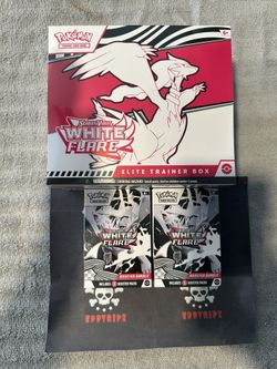 1 White Flare ETB & 2 Booster Bundles