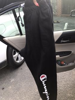 Champion joggers size small very long