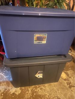 Storage bin containers