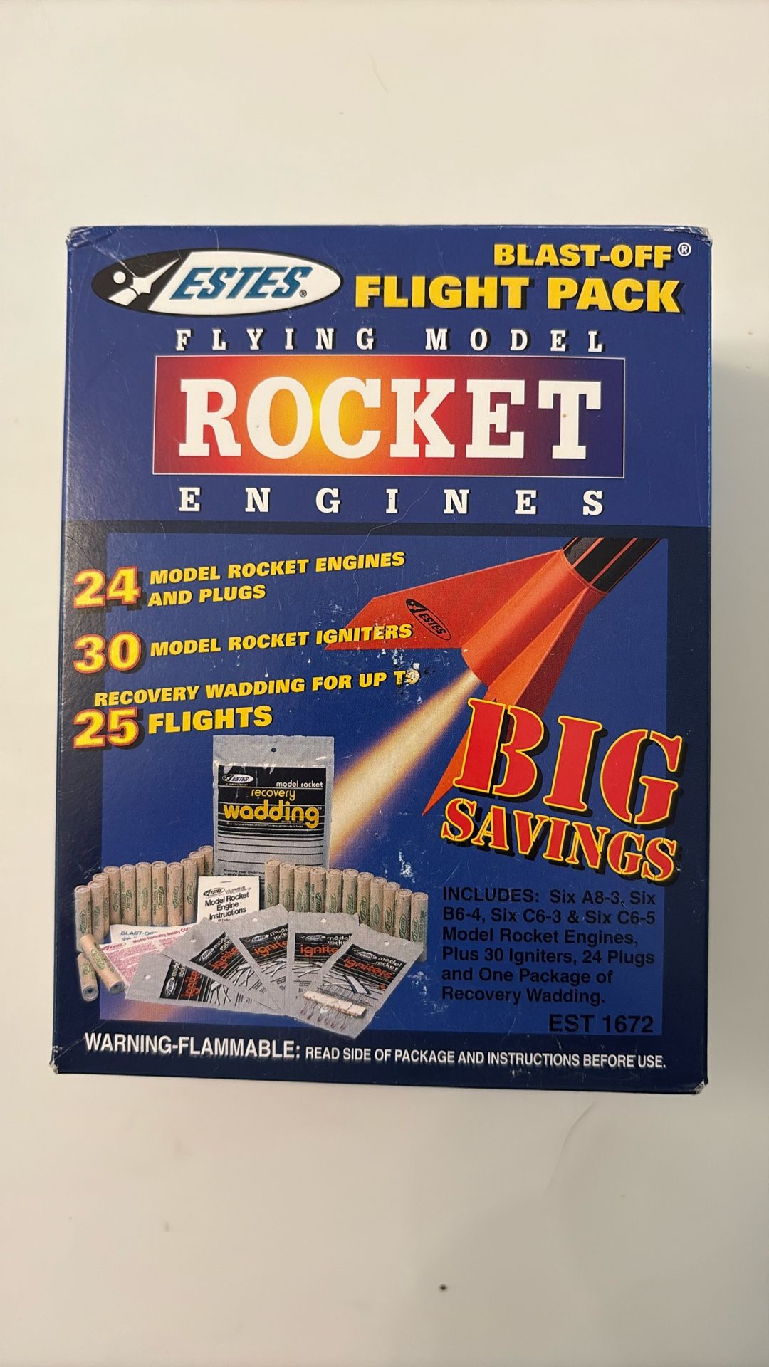 Estes Model Rocket Engines Bulk Pack
