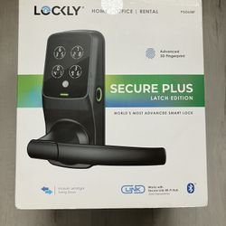 Brand New Lockly Lock Fingerprint Code Door Handle