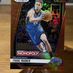 #47 Franz Wagner 2024-25 Panini Prizm Monopoly - Millionaire Club Prizms #/1499