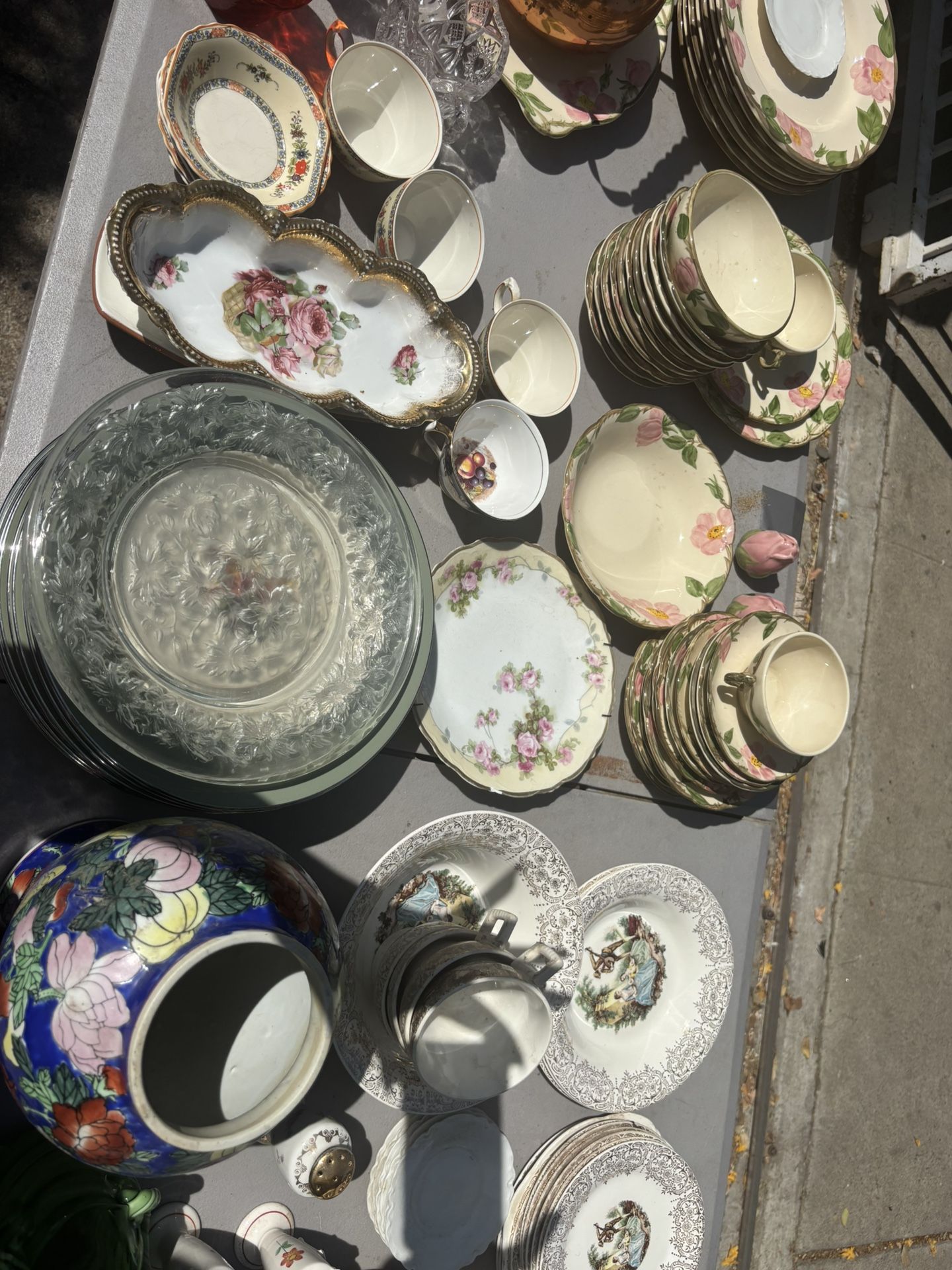 1900s made in Germany and in the UK dish sets