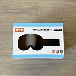 Spy Optic Marauder Elite Matte Black Snow Goggles