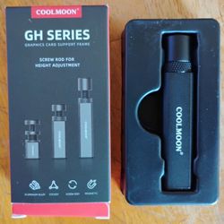 CoolMoon GPU Adjustable Anti-Sag Bracket Brand New In The Box 