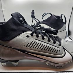 Nike Vapor Edge Pro 360 2 'Light Smoke Grey Black' Football Cleats Men's Size 9.5, 10, 11, 11.5, 12