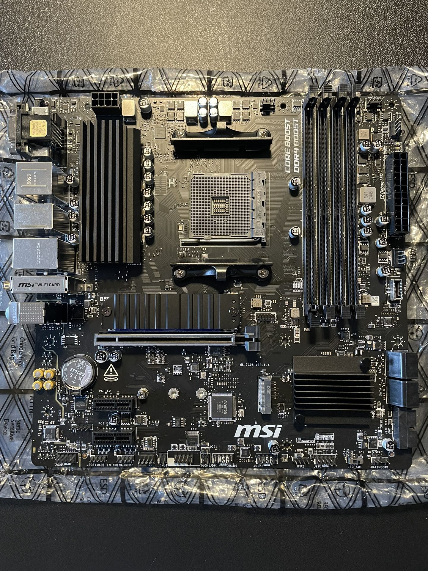MSI B550M PRO-VDH WIFI AM4 AMD B550