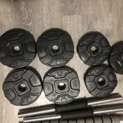 Runwe Weights And Bar